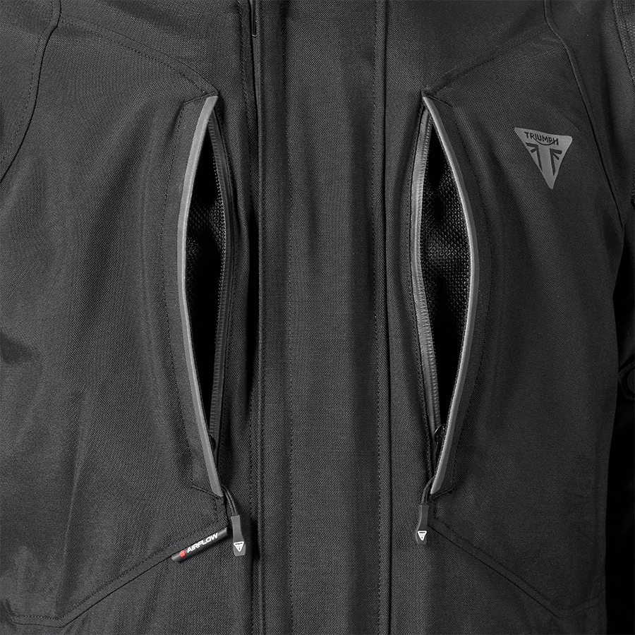 Cranbourne Adventure Tourer Black Jacket | Motorcycle Clothing